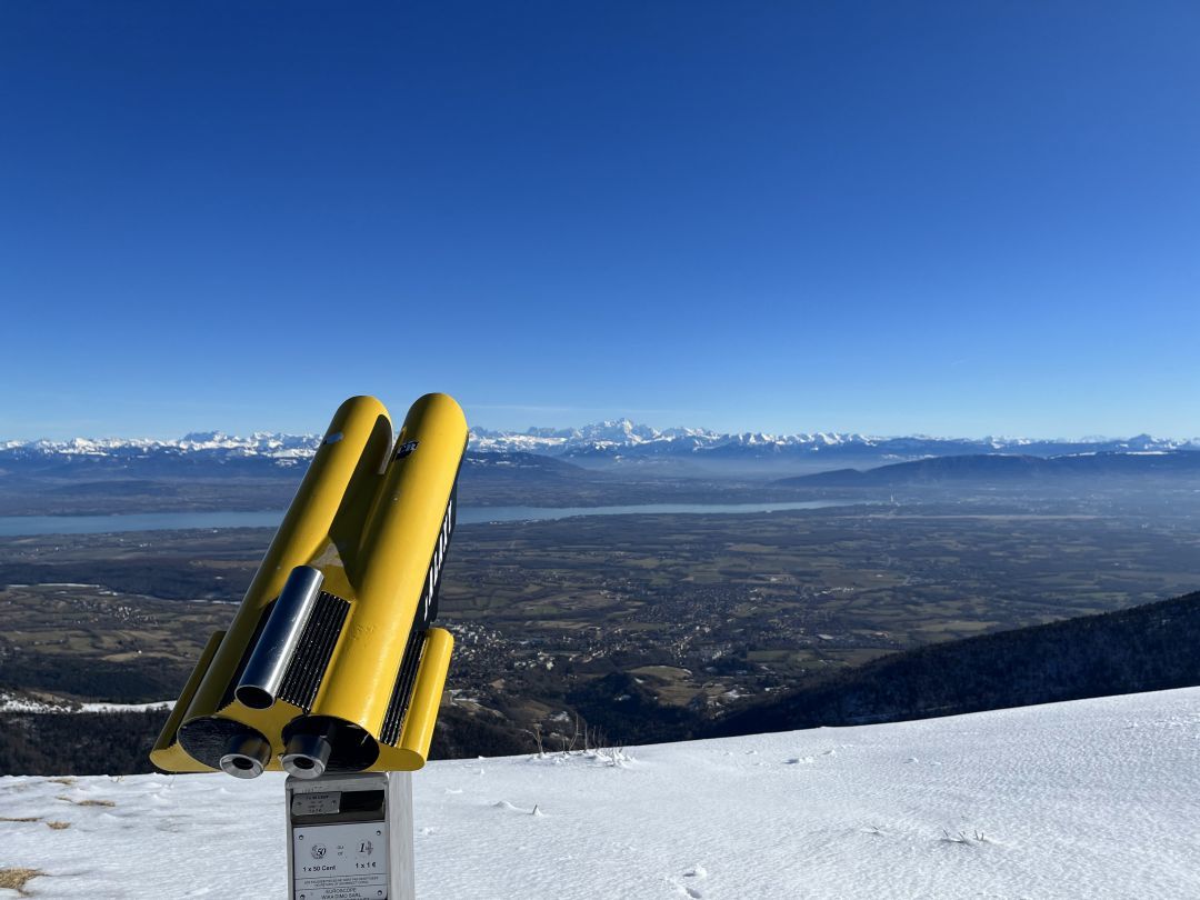 vue mont blanc observatoire