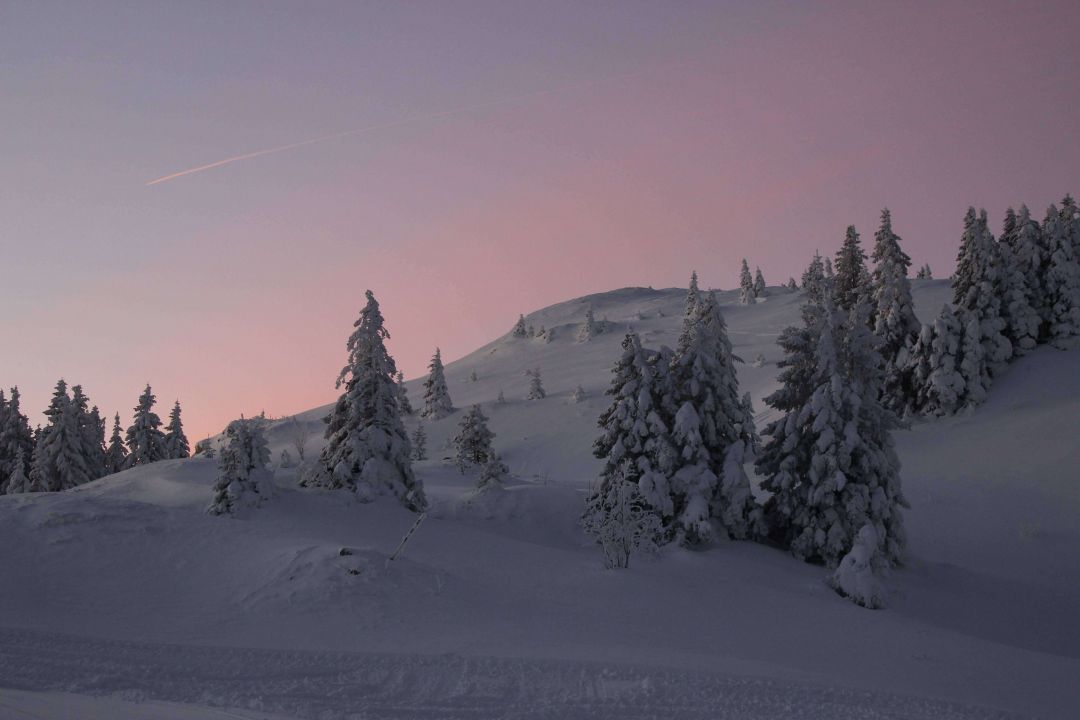 Sunset Crêt de la neige